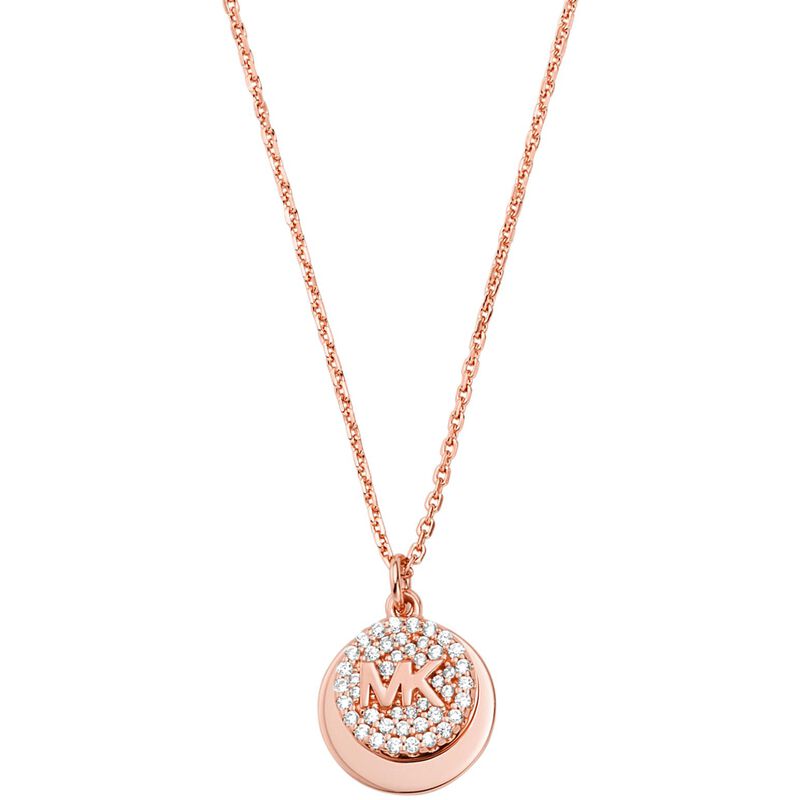Michael Kors Premium Rose Gold Necklace MKC1515AN791 image number 1